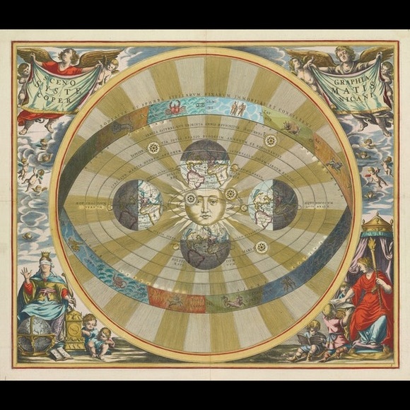 Celestial Atlas Series - Andreas Cellarius - 1660 - Picture 3 of 4
